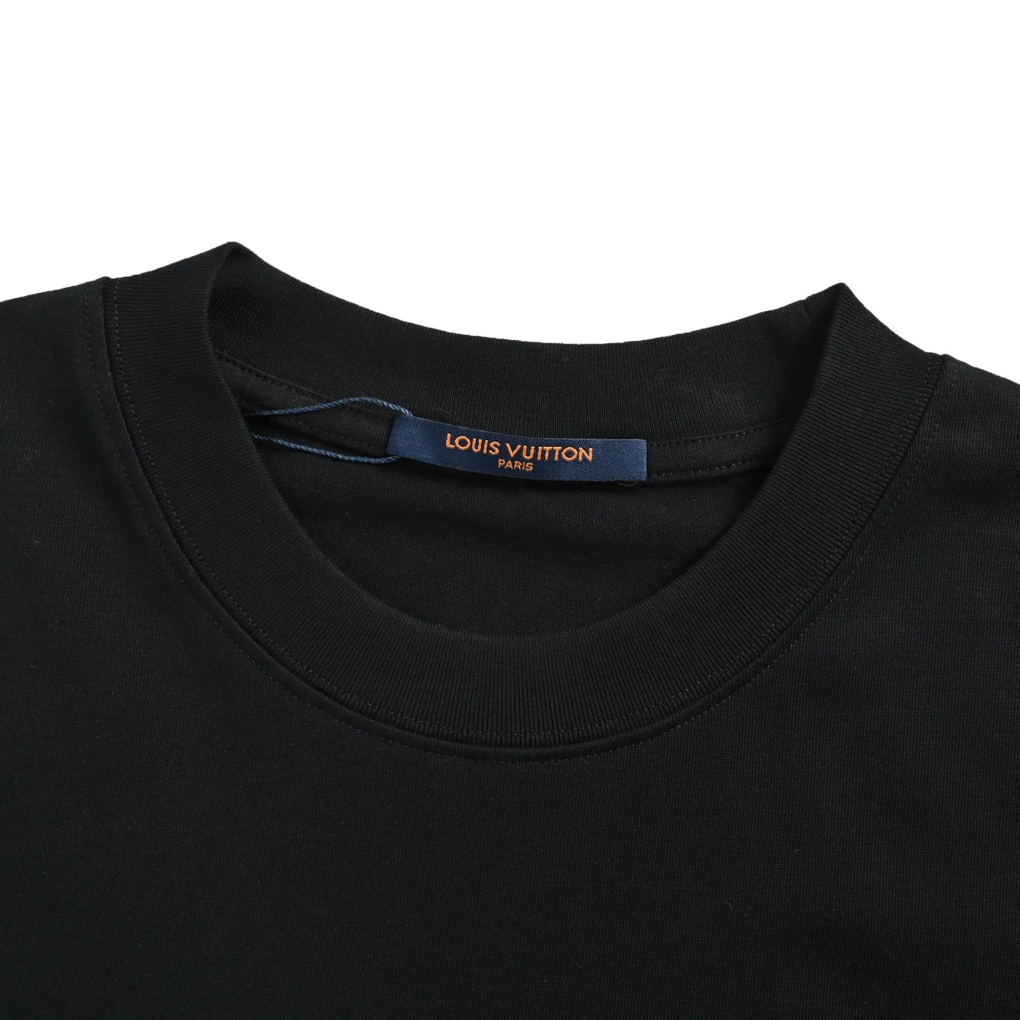 Louis Vuitton/Louis Vuitton 26ss smoke hollow logo embroidered short sleeves